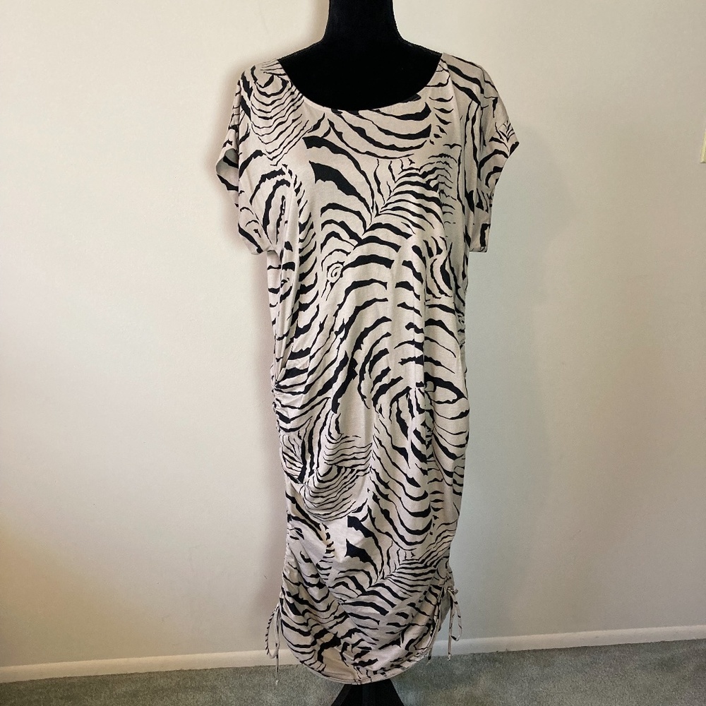 New York & Company, Top or Dress, Animal print, Size L